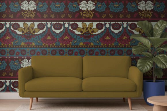 Download Vintage Ornamental Floral Border Seamles - Floral border Collection